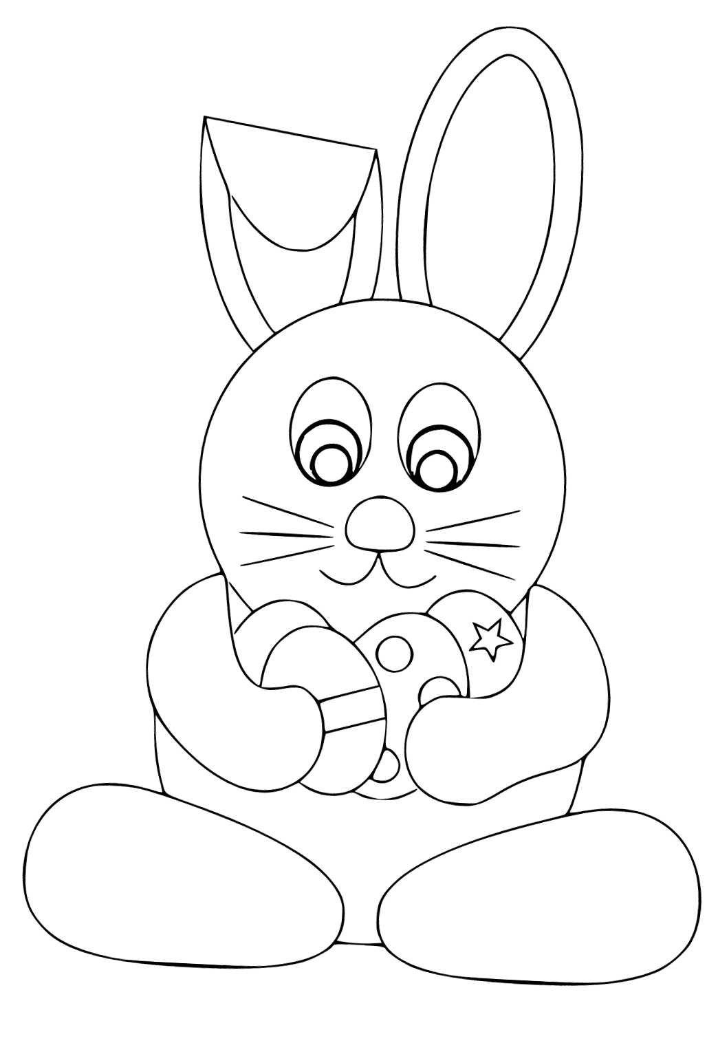 Hình ảnh con thỏ, hình tô màu con thỏ dễ thương cho bé | VFO.VN